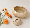 wabi sabi flower arranging vessel